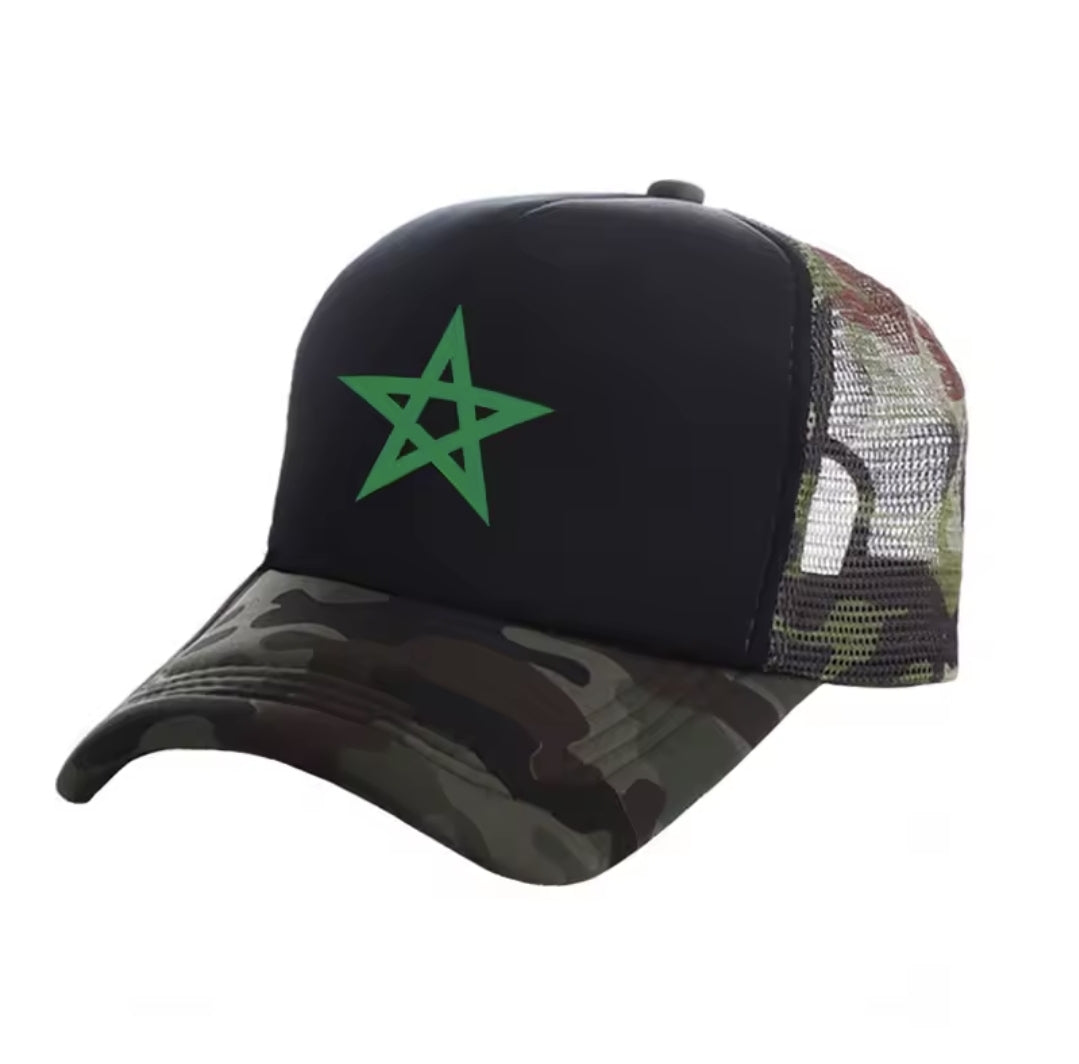 Moroccan trucker hat/ cap
