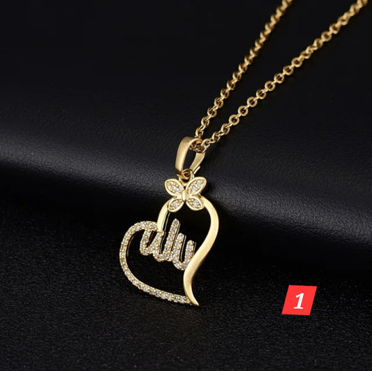Stainless steel fashion gold plated necklace